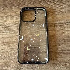 Casetify Black and Gold Celestial Phone Case